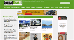 Desktop Screenshot of jornalbrasil.com.br