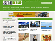 Tablet Screenshot of jornalbrasil.com.br